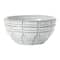 Hello Honey® 4" White Debossed Stoneware Bowl Set, 4ct.